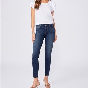 Paige Denim Verdugo Ankle Crop Jeans in Nottingham Wash 27